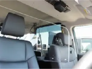 防犯・飛沫防止シールド