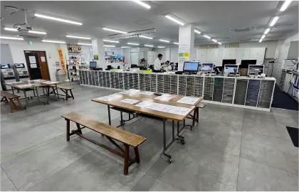 出社・車両点検