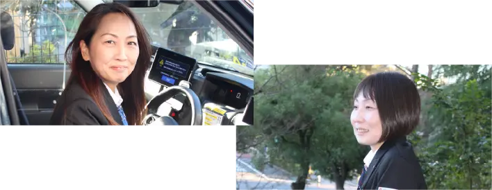 女性ドライバーメインビジュアル